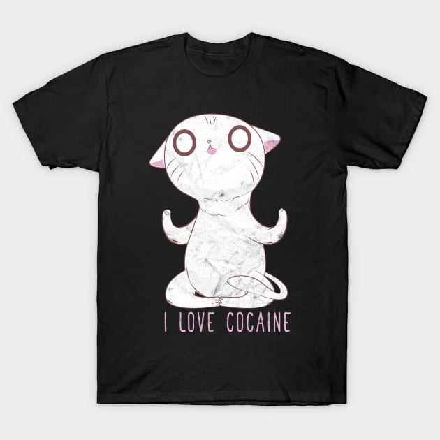 I Love Cocaine T-Shirt by avshirtnation